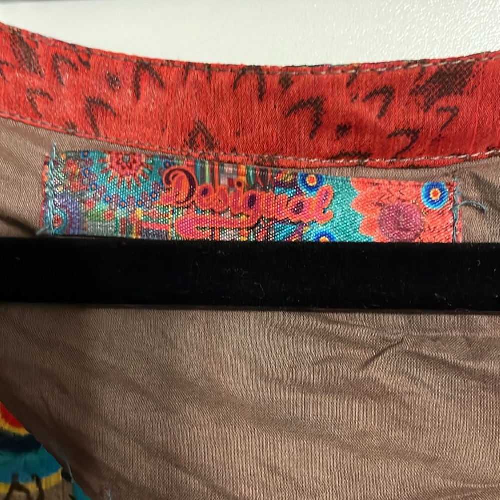Desigual Multicolor Patterned Top - Picture 3 of 5